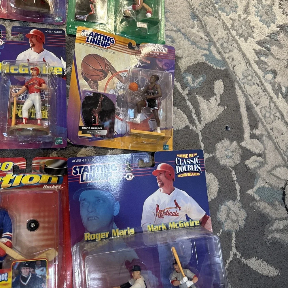 Starting Lineup, Headliners Lot Figures Football, Basketball, Hockey, Baseball